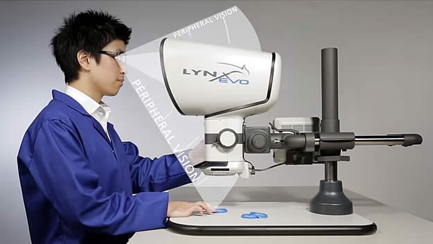 Ergonomski Lynx inspekcijski mikroskop