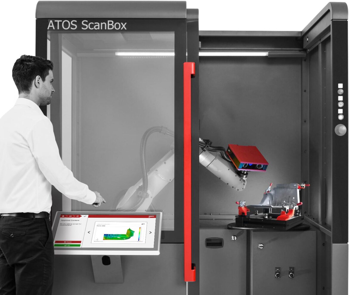 Automatizirano 3D mjerenje - ATOS Scanbox